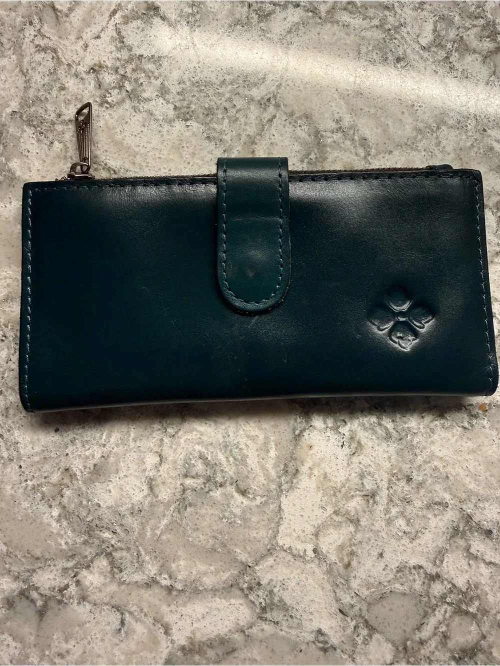 Patricia Nash Nazari wallet Green